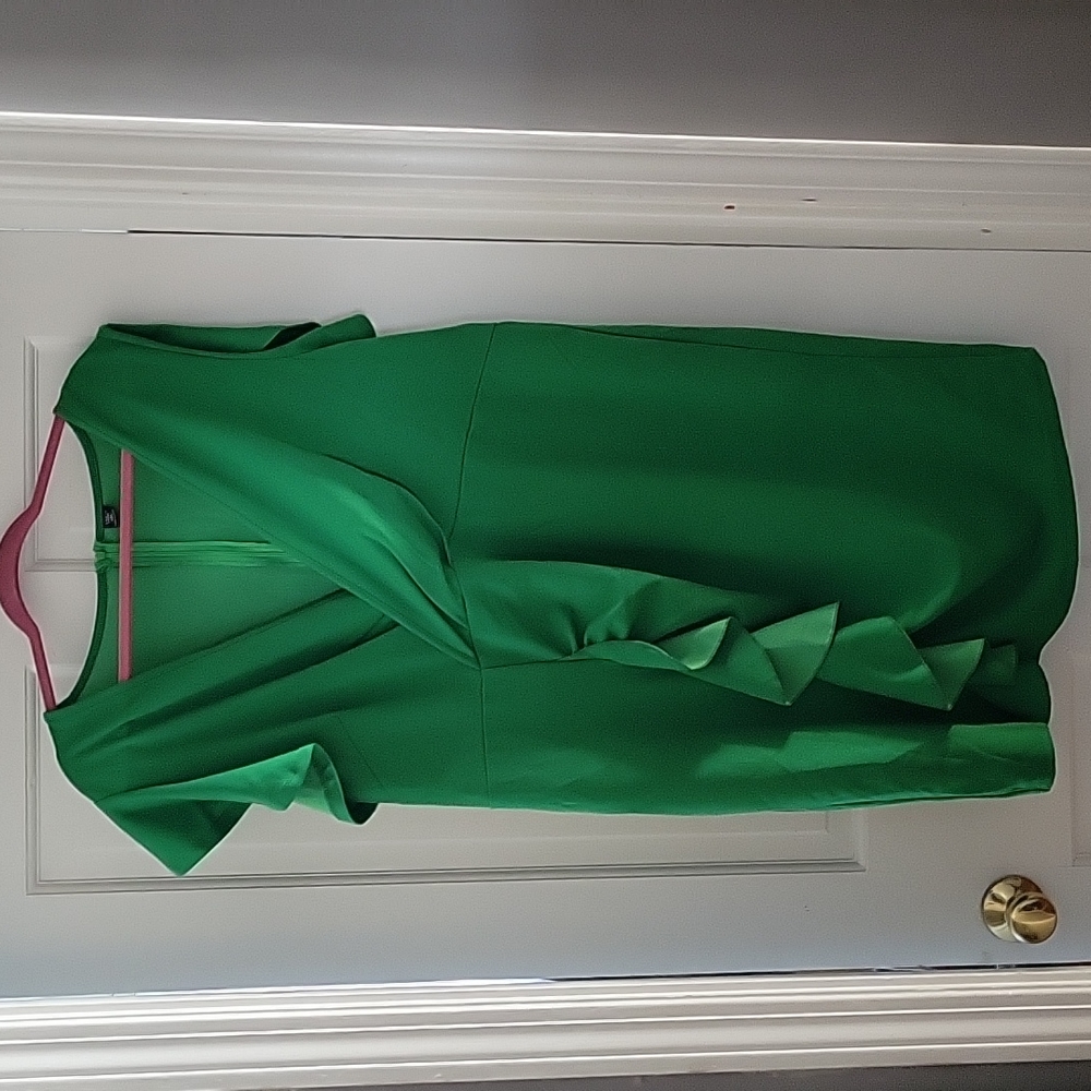 Green formal dress